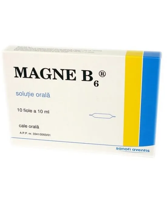 Magne B6 100mg, 10 fiole, Sanofi Aventis