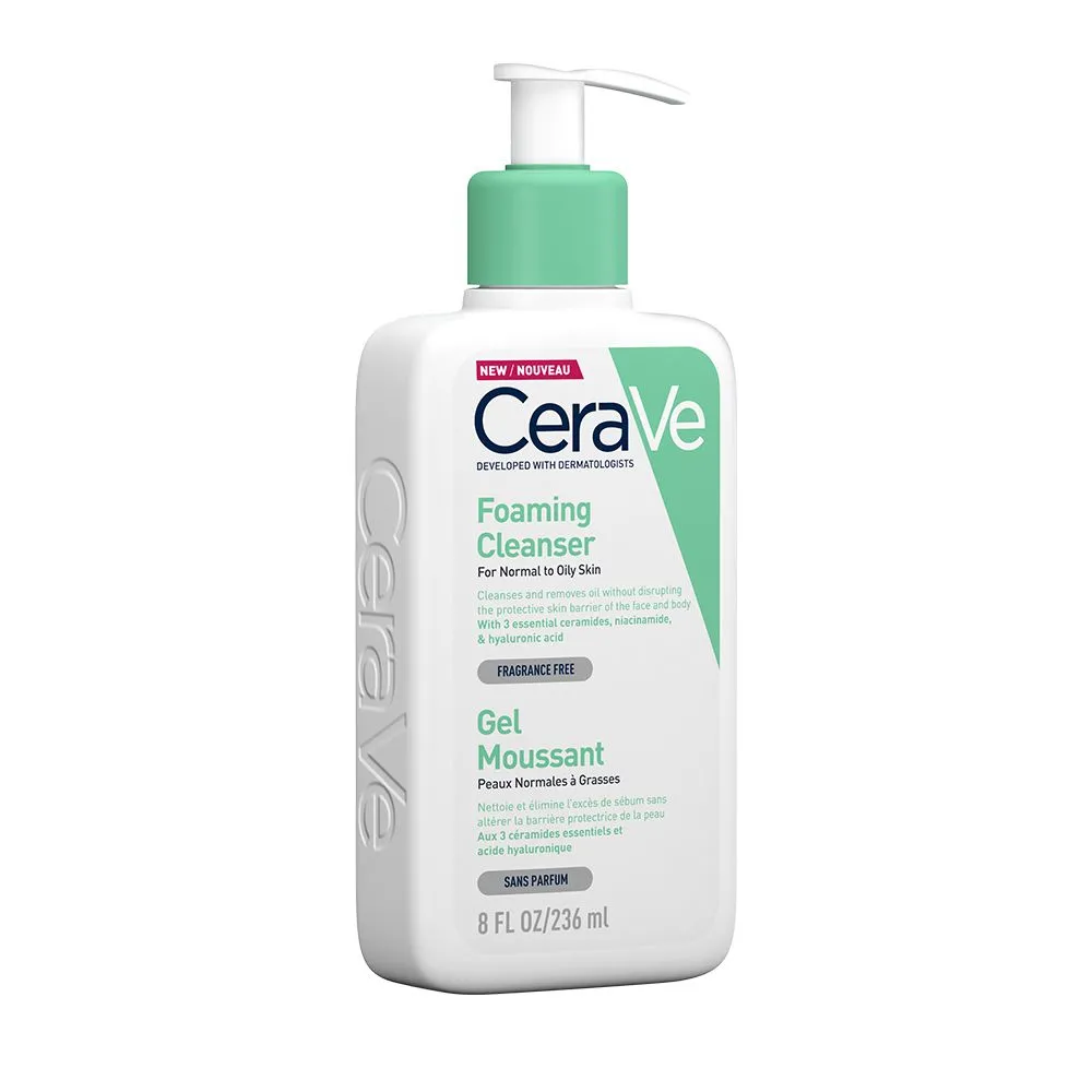 CeraVe Gel Spumant Curatare, piele normal-grasa x 236ml
