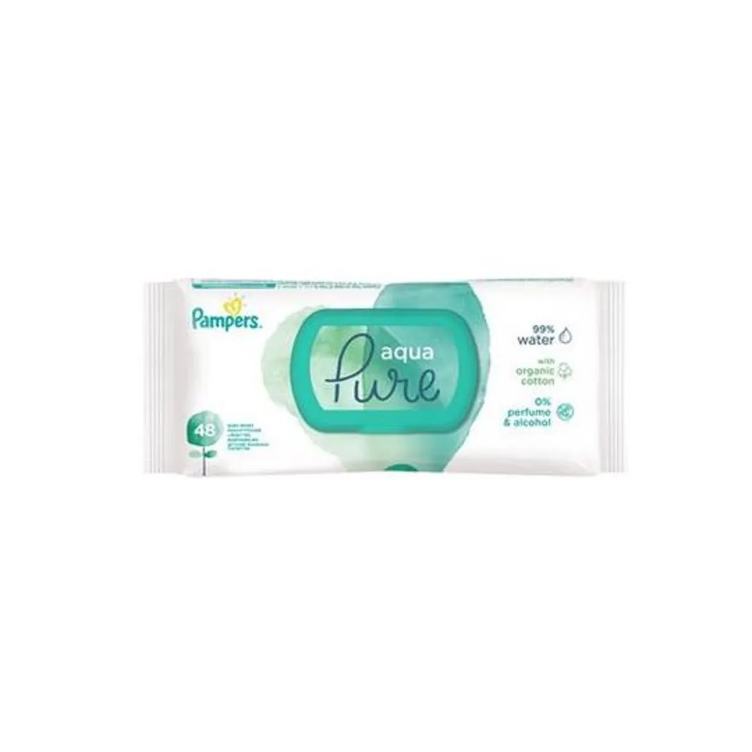 Servetele Aqua Pure, 48 bucati, Pampers