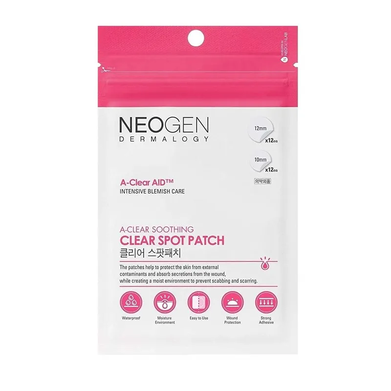 Plasturi hidrocoloidali cu efect calmant x 24 buc (Neogen)