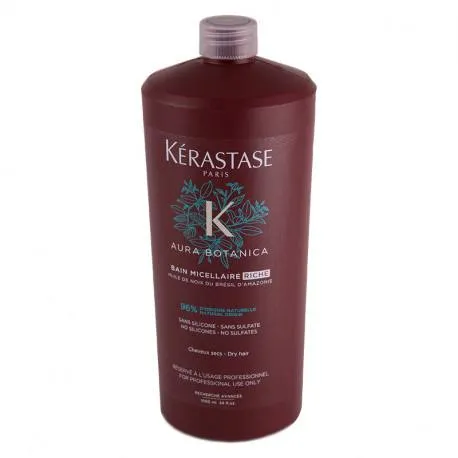 Sampon Bain Micellaire Riche, 1000 ml, KERASTASE Aura Botanica