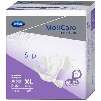 Slip pentru incontinenta marimea XL Molicare Premium Super Plus, 14 bucati, Hartmann