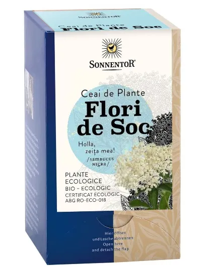 Ceai Flori de Soc Eco x 18pl (Sonnentor)