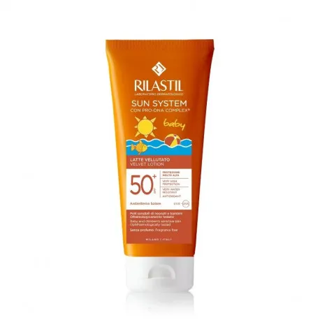 RILASTIL SUN SYSTEM Lotiune catifelata pentru copii SPF 50+, 200ml