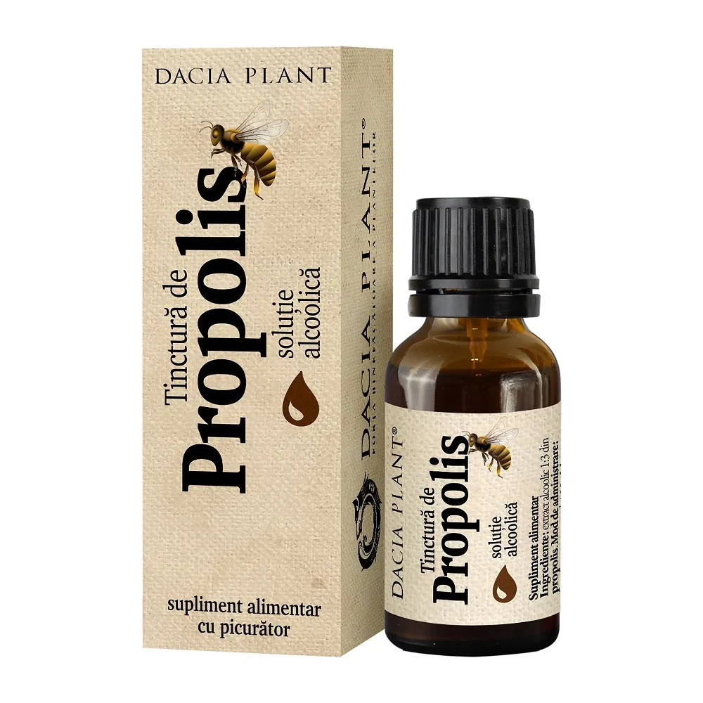 TINCTURA PROPOLIS 20ML DACIA PLANT