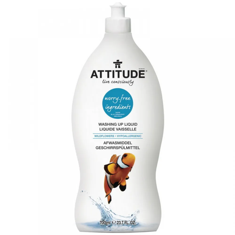 Lichid de spalat vase, flori de camp (700 ml), Attitude
