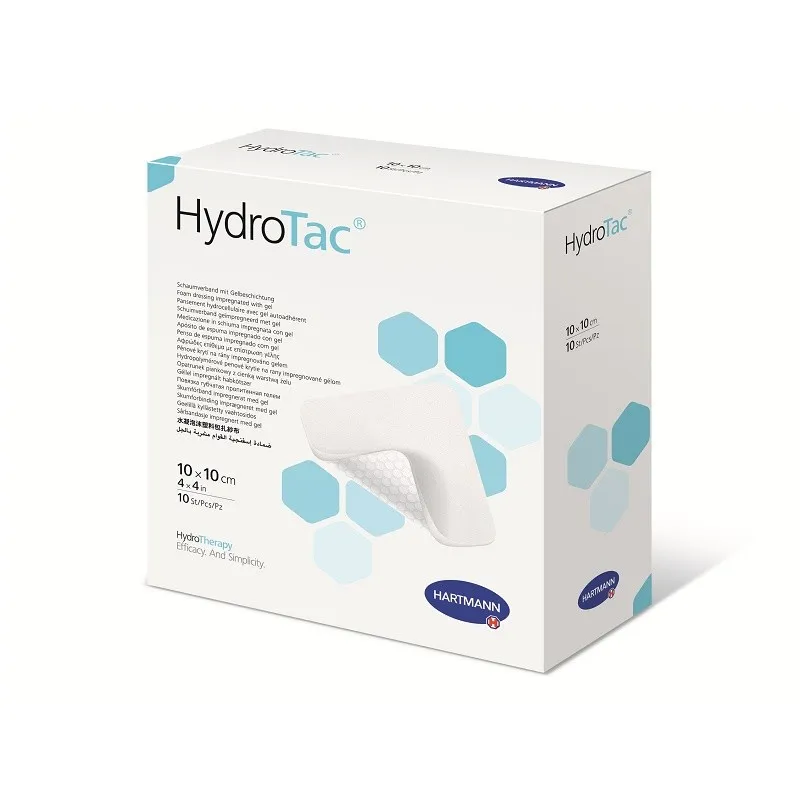 HARTMANN HYDROTAC PANSAMENT SPUMA 10 X 10CM 10 BUCATI