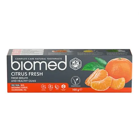 Pasta de dinti Citrus Fresh, 100 g, Biomed