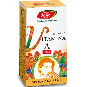 FARES VITAMINA A NATURALA X 30 CAPSULE