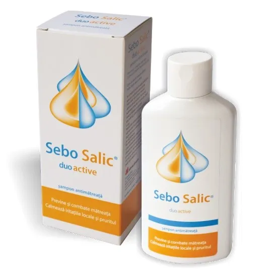 SEBO SALIC DUO ACTIVE SAMPON ANTIMATREATA 125ML