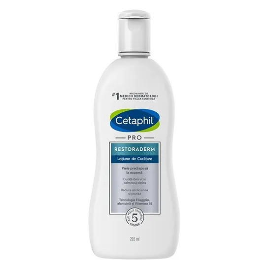 CETAPHIL RESTORADERM RESTORING LOTIUNE CURATARE 295ML