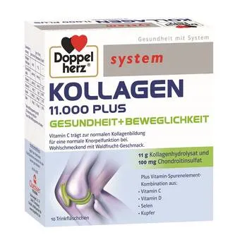Kollagen 11.000 plus, 10 flacoane buvabile, Doppelherz