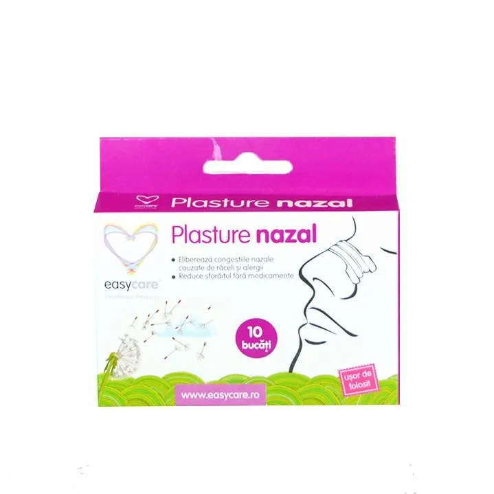 EASYCARE PLASTURE NAZAL PT USURAREA RESPIRATIEI 10BUC