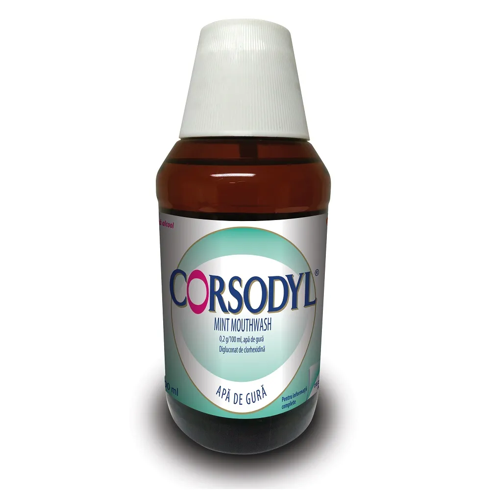 CORSODYL MINT APA DE GURA x 300 ML