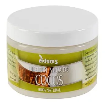 Ulei din nuca de cocos, 500ml, Adams Vision
