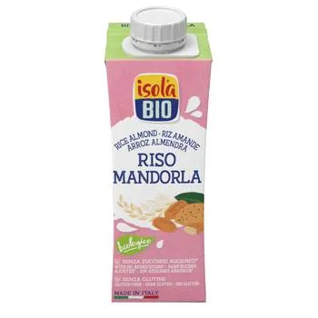 Bautura bio din orez cu migdale, 250ml, Isola Bio