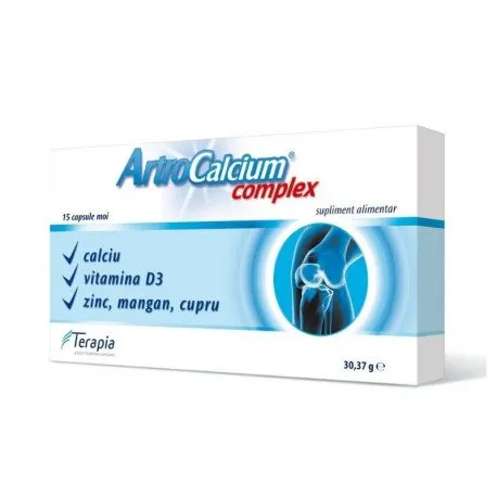 ArtroCalcium Complex, 15 capsule moi