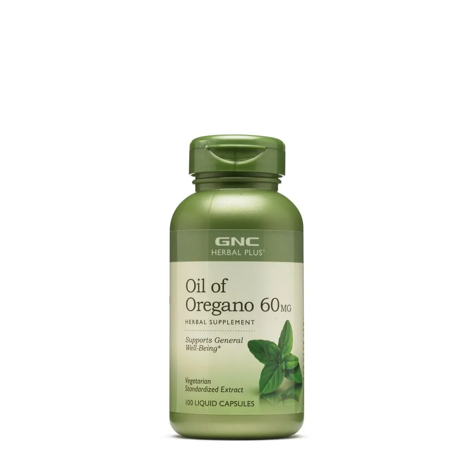 GNC HERBAL PLUS ULEI DE OREGANO EXTRACT STANDARDIZAT 100 CAPSULE