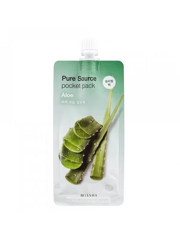 Masca de noapte hidratanta cu aloe vera 10ml (Missha)