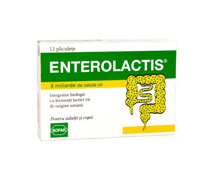 ENTEROLACTIS X 12 PLICURI