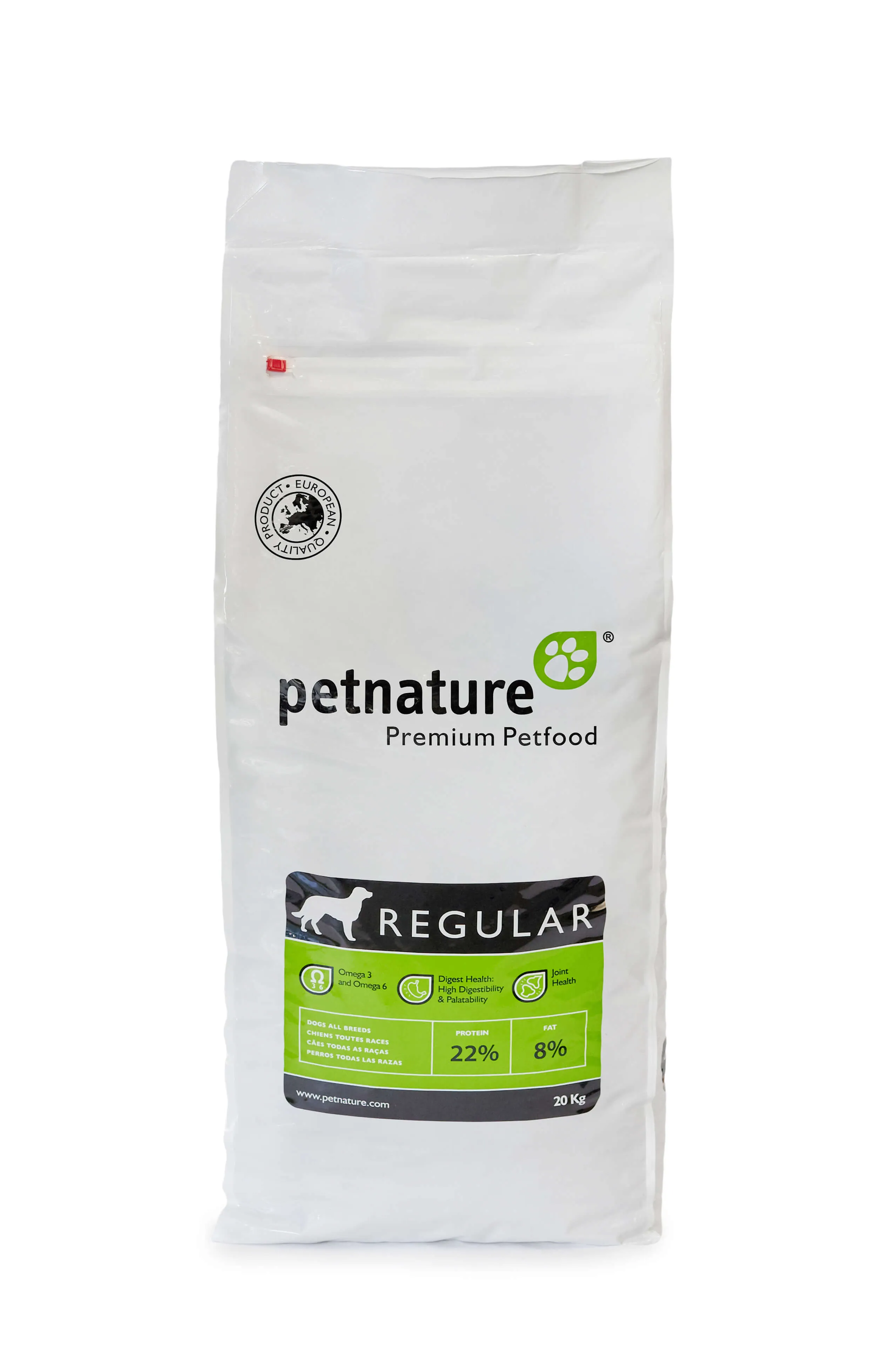 Petnature Regular - Hrana uscata premium - 20kg