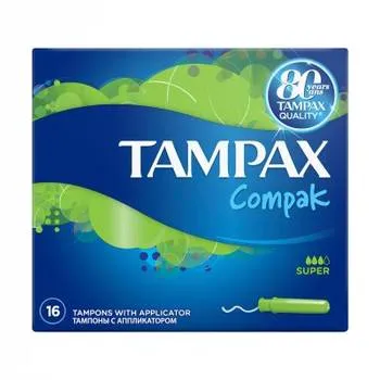 Tampoane Super Duo, 16 bucati, Tampax