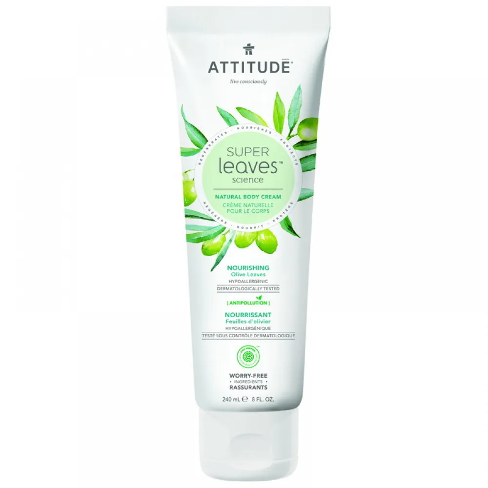 Superleaves Crema de corp - Hranitoare (240 ml), Attitude