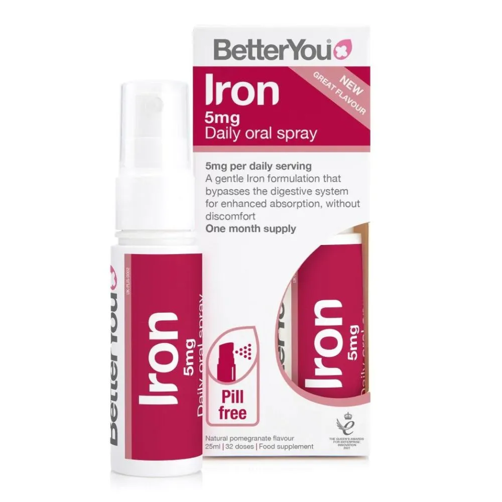 Iron Oral Spray (25ml), BetterYou