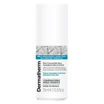 Crema organica intens hidratanta pentru ochi si piele normala si uscata, 15ml, Dermatherm