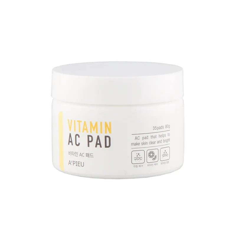 Dischete umede cu Vitamina C luiminozitate 80g (A'pieu)