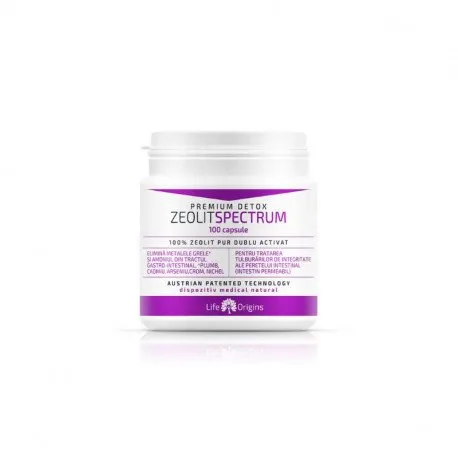 Life Origins Zeolit Spectrum, 100 capsule