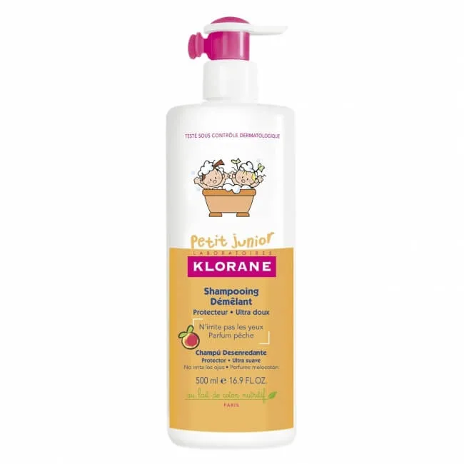 KLORANE JUNIOR SAMPON PIERSICA X 500 ML