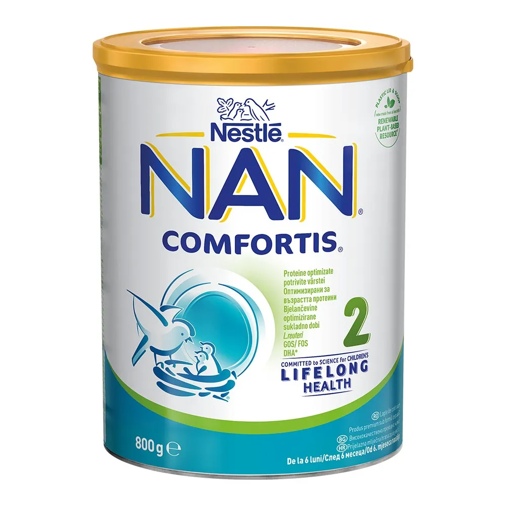 Lapte Praf Nan 2 Comfortis x 800g