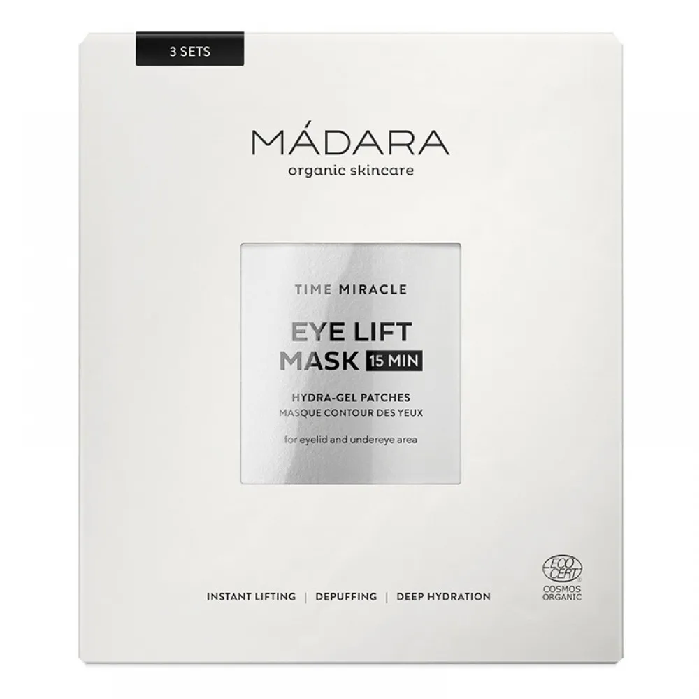 Time Miracle Hydra Gel Paduri lifting pentru ochi (3 seturi), Madara