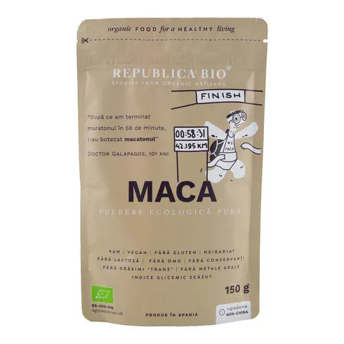 Pulbere ecologica Maca, 150 g, Republica Bio