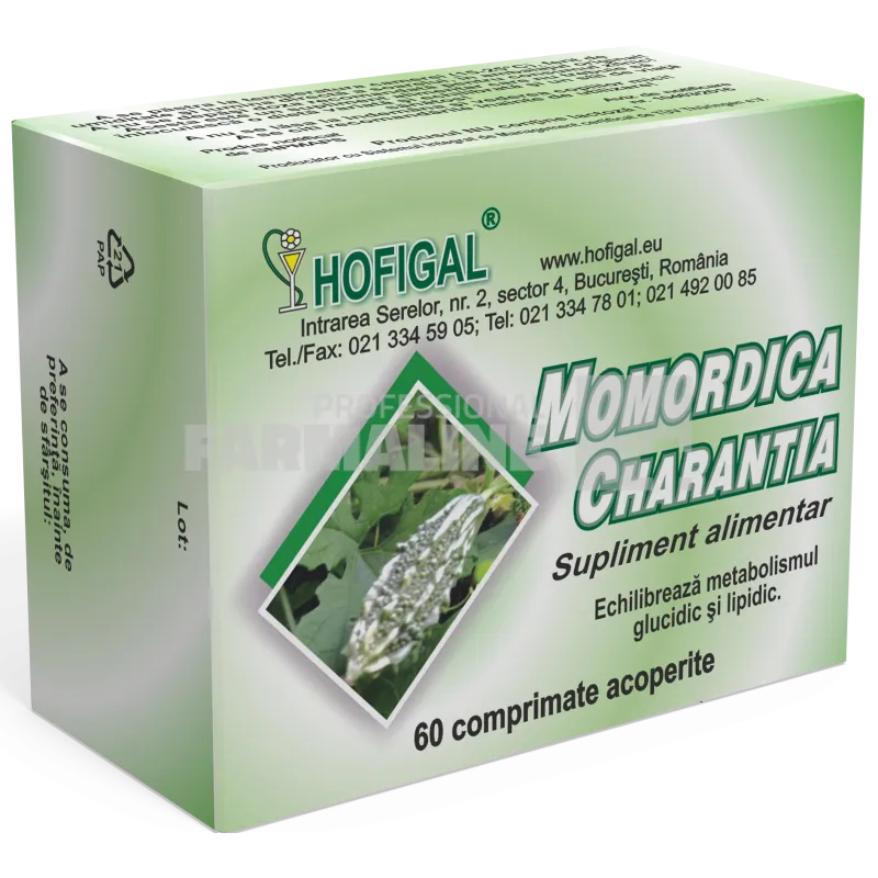 Momordica Charantia 60 comprimate