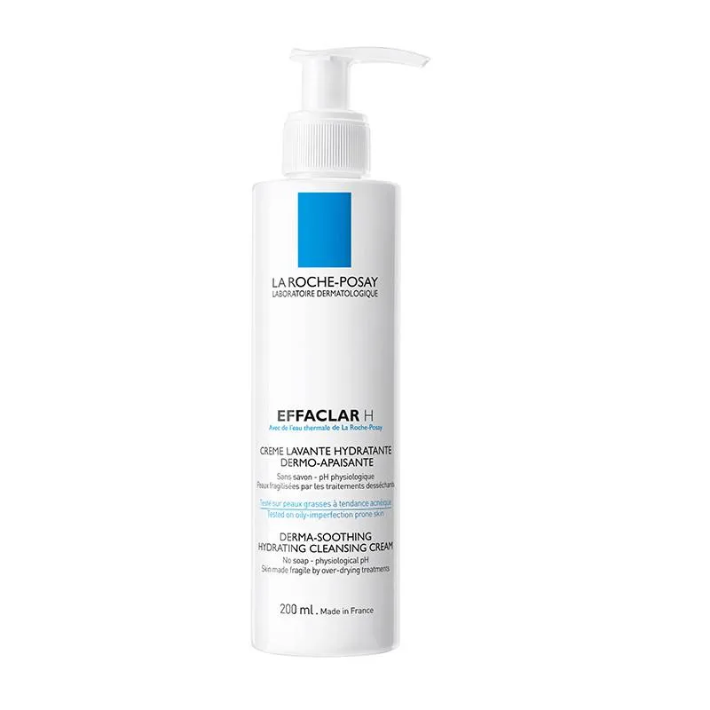 LA ROCHE POSAY Crema de curatare hidratanta si calmanta Effaclar H, 200 ml