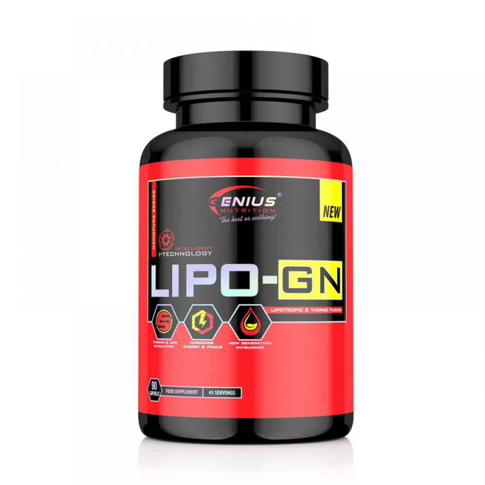 Lipo-GN (90 capsule), Genius Nutrition