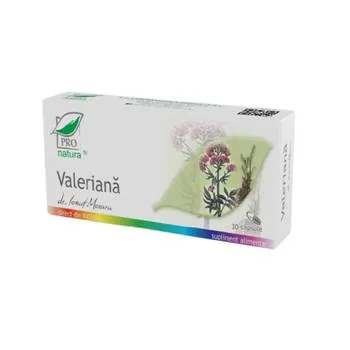 Valeriana, 30 capsule, Pro Natura