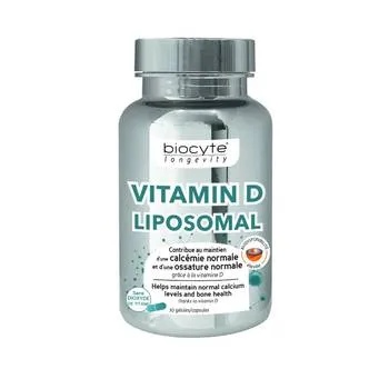 Vitamina D Lipozomala, 30 capsule, Biocyte