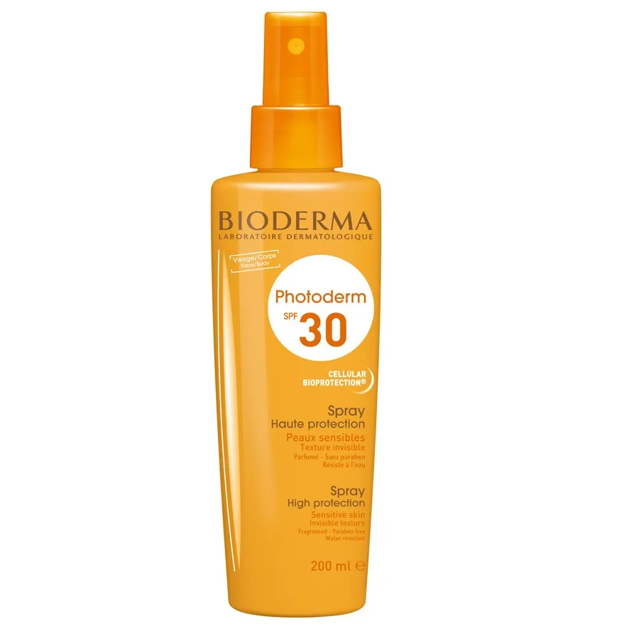 BIODERMA Spray cu protectie solara SPF 30 Photoderm, 200 ml