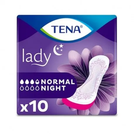 TENA Lady Absorbante incontinenta urinara Normal Night, 10 buc