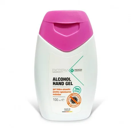 Fixoderm Hand Gel hidro-alcoolic pentru igienizarea mâinilor, 100 ml