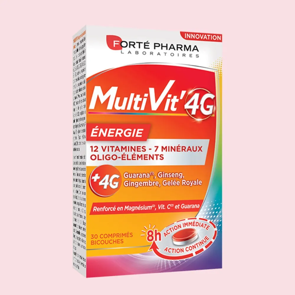 MultiVit 4G Energie (30 tablete), Forte Pharma