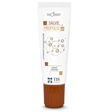 Gel cu salvie si propolis Tisodent, 20 ml, Tis Farmaceutic