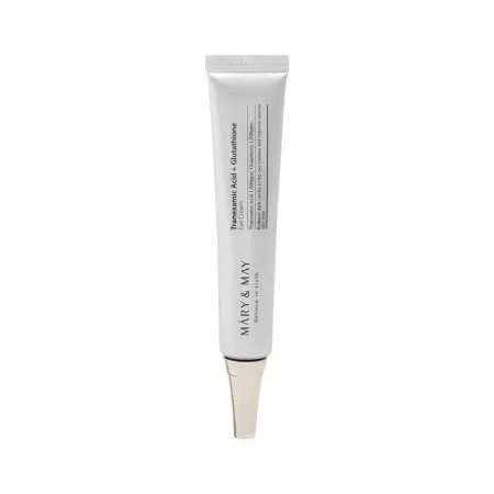Crema vegana de ochi cu Tranexamic Acid + Glutathion, 30 ml, Mary and May