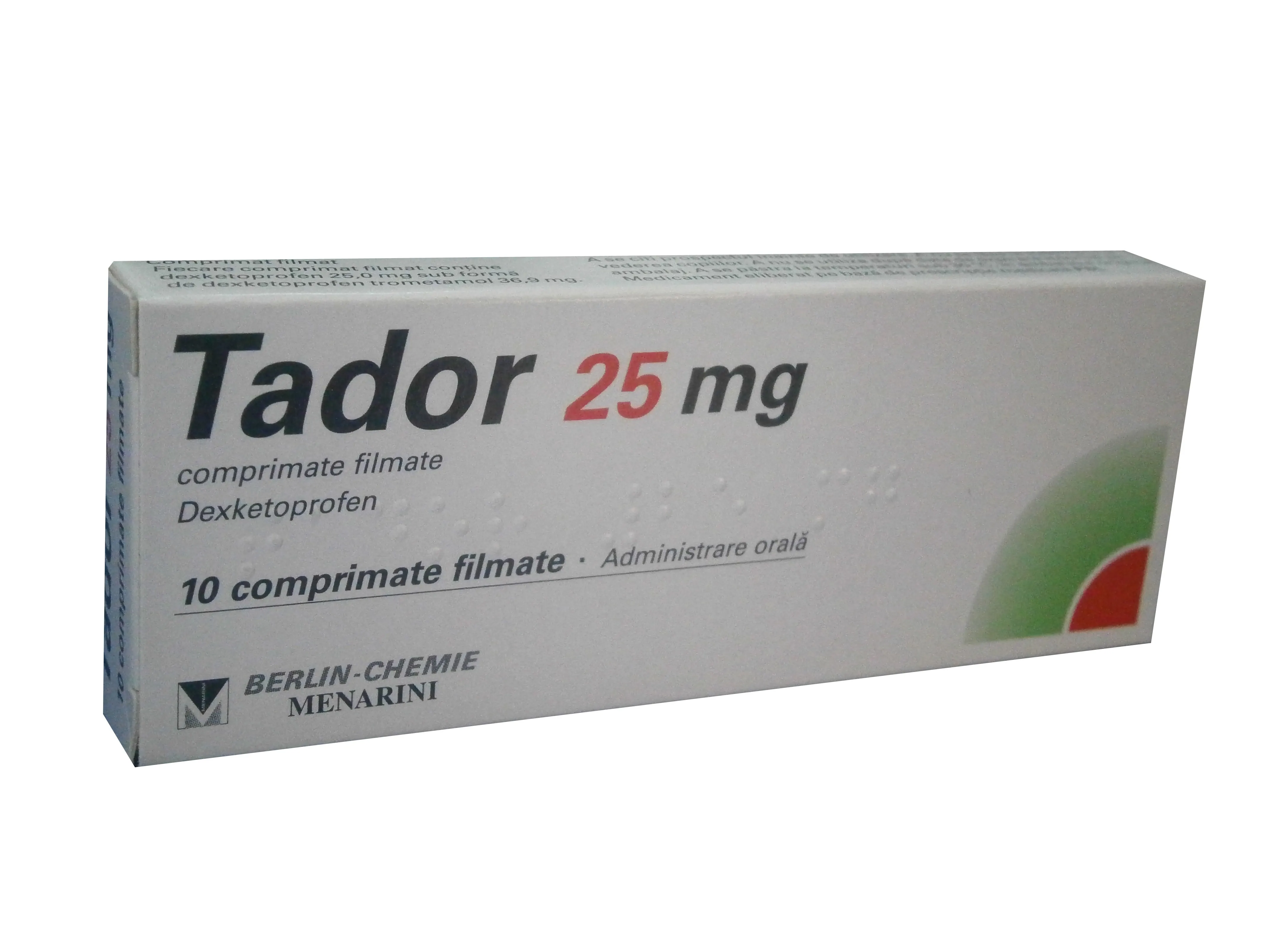 Tador 25 mg 10 comprimate