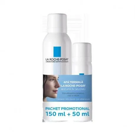 La Roche Posay Pachet Apa termala,150 ml + mini Apa termala, 50 ml