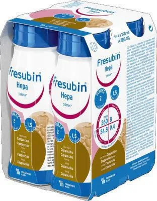 FRESUBIN HEPA DRINK CAPPUCCINO 4FLACOANE X 200 ML