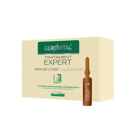 Gerovital Tratament Expert - Keratina Lichida 10 x 10ml